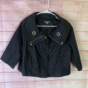 Apt. 9 Black Cropped Jacket Size‎ Medium